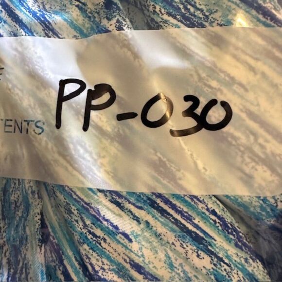 Mr. Swim Paint Smudge Swim Trunks in Blue and White Size Small (NWT) - Picture 14 of 14